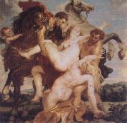 Peter Paul Rubens The Rape of the Daughters of Leucippus oil painting artist